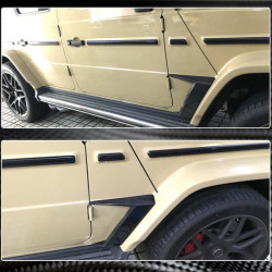 Купить Накладки на передние крылья (Карбон) для Mercedes G сlass W463 2018-2024 гг