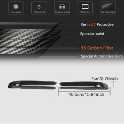 Купить Накладки на противотуманки (для G63 AMG, Карбон) для Mercedes G сlass W463 2018-2024 гг