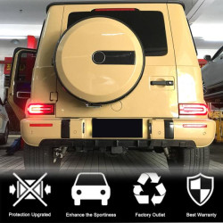 Купить Диффузор заднего бампера V1 (для G63 AMG, Карбон) для Mercedes G сlass W463 2018-2024 гг