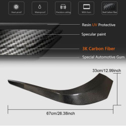 Купить Вставки в передний бампер (для AMG-Line 2015-2018, Карбон) для Mercedes S-class C217 Coupe