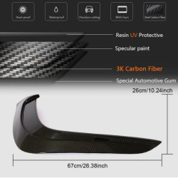 Купить Накладки на передний бампер (для GLE63 AMG, Карбон) для Mercedes GLE coupe C292 2015-2019 гг