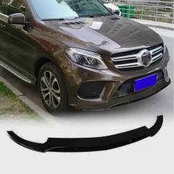 Купить Накладки на передний бампер Lip (для GLE43 AMG, Карбон) для Mercedes GLE coupe C292 2015-2019 гг