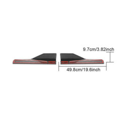 Купить Накладки на пороги (для GLA45 AMG 2013-2016, Карбон) для Mercedes GLA X156