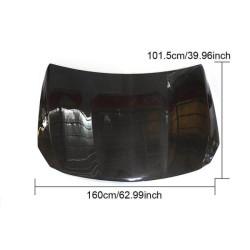 Купить Капот V3 (Карбон) для Mercedes GLA X156 2014-2019 гг