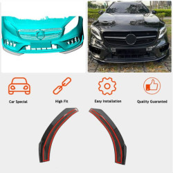 Купить Накладки на передний бампер Flap (для GLA45 AMG 2017-2020) для Mercedes GLA X156