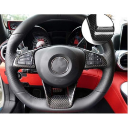 Купить Накладка на руль (Карбон) для Mercedes GLA X156 2014-2019 гг