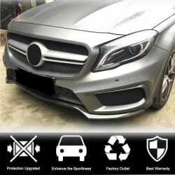 Купить Накладка на передний бампер Lip (для GLA45 AMG 2013-2016, Карбон) для Mercedes GLA X156
