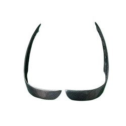 Купить Накладки на передний бампер (для GLA45 AMG 2013-2016, Карбон) для Mercedes GLA X156