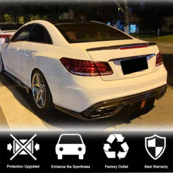 Купить Диффузор заднего бампера (для AMG-Line 2014-2016, Карбон) для Mercedes E-сlass coupe C207