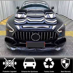 Купить Вставки в бампер (для GT43/GT50/GT53 2018-2022, Карбон) для Mercedes AMG GT 4 X290