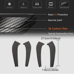 Купить Накладки на передний бампер V1 (для GT R 2016-2019, Карбон) для Мерседес AMG GT C190/R190