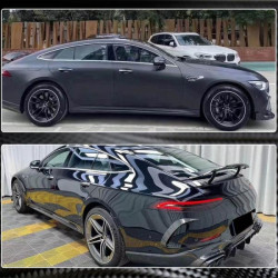 Купить Боковые пороги (для GT53 2018-2022, Сухой карбон) для Mercedes AMG GT 4 X290