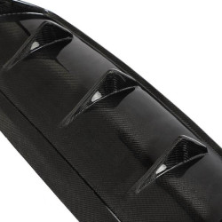 Купить Диффузор заднего бампера (для GLE63 AMG 2019-2023, Карбон) для Mercedes GLE W167