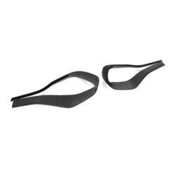 Купить Накладки на передний бампер V2 (для AMG/AMG-Line, Карбон) для Mercedes GLA H247 2020- рр