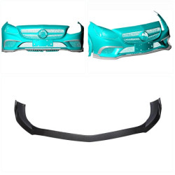 Купить Накладка на передний бампер Lip (для Base 2016-2020, Карбон) для Mercedes SLK R172