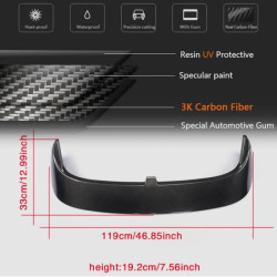 Купить Спойлер V1 (для GTI/R HB, Карбон) для Volkswagen Golf 7/E-Golf