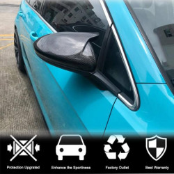 Купить Крышки зеркал V1 (Карбон) для Volkswagen Golf 7/E-Golf