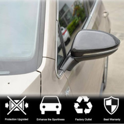 Купить Крышки зеркал V2 (Карбон) для Volkswagen Golf 7/E-Golf