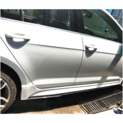 Купить Боковые пороги (для Base HB 2012-2017, Карбон) для Volkswagen Golf 7/E-Golf