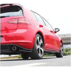 Купить Боковые пороги (для GTI HB 2012-2017, Карбон) для Volkswagen Golf 7/E-Golf