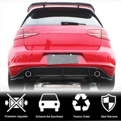 Купить Диффузор заднего бампера V3 (для Base/GTI HB 2012-2017, Карбон) для Volkswagen Golf 7/E-Golf