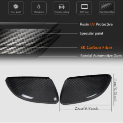 Купить Крышки зеркал V1 (для HB 2010-2013, Карбон) для Volkswagen Golf 6