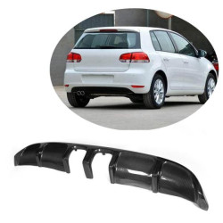 Купить Диффузор заднего бампера V2 (для Base HB 2010-2013, Карбон) для Volkswagen Golf 6