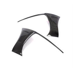 Купить Накладки на передний бампер (для 2015-2019, Карбон) для Volkswagen T6