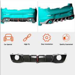 Купить Комплект обвесов Carbon FullSet (для GTI&R EU HB 2019-2024), Карбон) для Volkswagen Golf 8