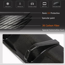 Купить Диффузор заднего бампера (для R HB, Карбон) для Volkswagen Golf 8