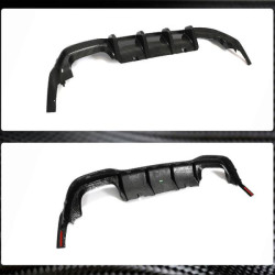 Купить Диффузор заднего бампера (для R HB, Сухой карбон) для Volkswagen Golf 8