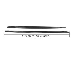 Купить Боковые пороги (для R HB, Карбон) для Volkswagen Golf 8