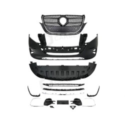 Купити Передній бампер в зібраному вигляді (V-Class 2025 design) для Mercedes Vito / V-class W447 2014- рр