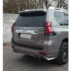 Купить Накладка на задний бампер Modelista V3-LED (2017-) Черный цвет для Toyota Land Cruiser Prado 150