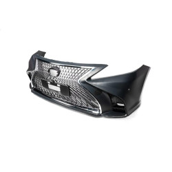 Купить Передний бампер Lexus LS style в собранном виде для Toyota Camry 2017-2023 гг