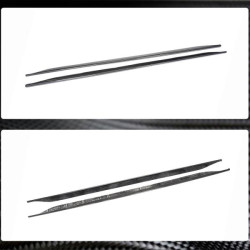 Купить Боковые пороги V1 (Карбон) для Ford Mustang 2015-2023 гг