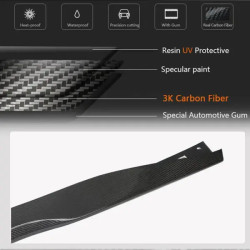 Купить Боковые пороги (Карбон) для Ford Mustang 2024- гг