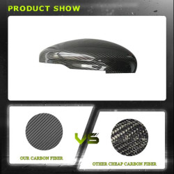 Купить Накладки на зеркала (Карбон) для Ford Mustang E-mach