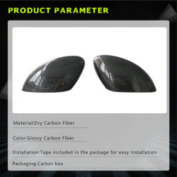 Купить Накладки на зеркала (Карбон) для Ford Mustang E-mach
