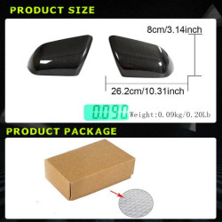 Купить Накладки на зеркала (Карбон) для Ford Mustang 2024- гг