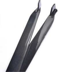 Купить Боковые пороги V2 (Карбон) для Ford Mustang 2015-2023 гг