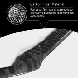 Купить Накладка на передний бампер Lip (2015-2017, Карбон) для Ford Mustang