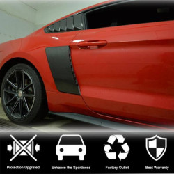 Купить Накладки на задние крылья (2015-2017, Карбон) для Ford Mustang