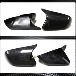 Купить Накладки на зеркала V1 (для США, Карбон) для Ford Mustang 2015-2023 гг