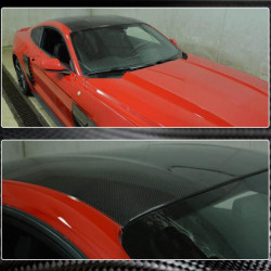 Купить Накладка на крышу (Карбон) для Ford Mustang 2015-2023 гг