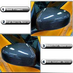 Купить Накладки на зеркала (Карбон) для Nissan 370Z