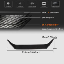 Купить Накладка на решетку (2017-2019, Карбон) для Nissan GT-R