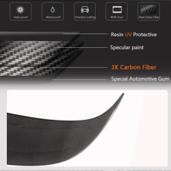 Купить Спойлер V1 (Карбон) для Toyota Camry 2017-2023 гг