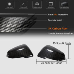 Купить Накладки зеркала (Карбон) для Toyota Supra 2019- гг
