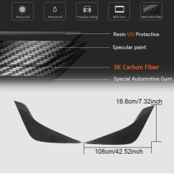 Купить Накладки на дверь (Карбон) для Toyota Supra 2019- гг